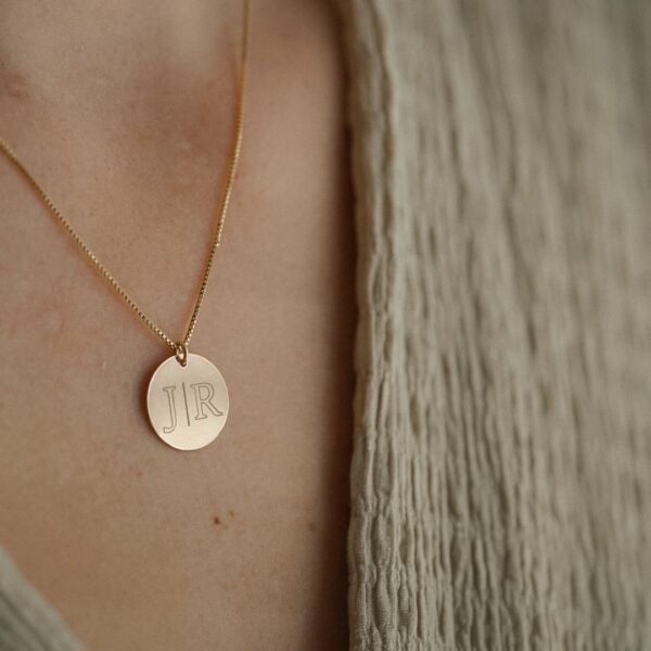 Ketting goud letters en initialen